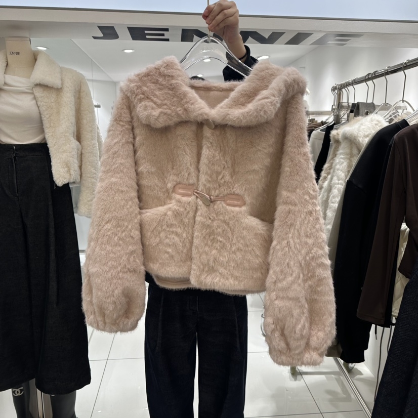 JENNIE/VENEFIT东大门㊣直邮女士新品真品推荐人气短款大衣