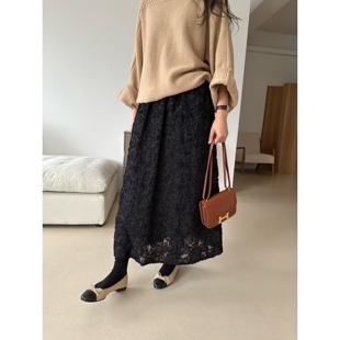 真品人气时尚 KIND 25秋冬热卖 新品 长裙 ot东大门㊣实拍女装