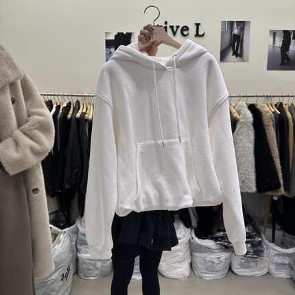 VIVEL东大门㊣直邮女装新品休闲人气25秋冬推荐热卖卫衣内里绒