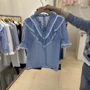 新品 S㊣韩国直邮实拍女装 人气热卖 26春夏时尚 2nd 休闲衬衫