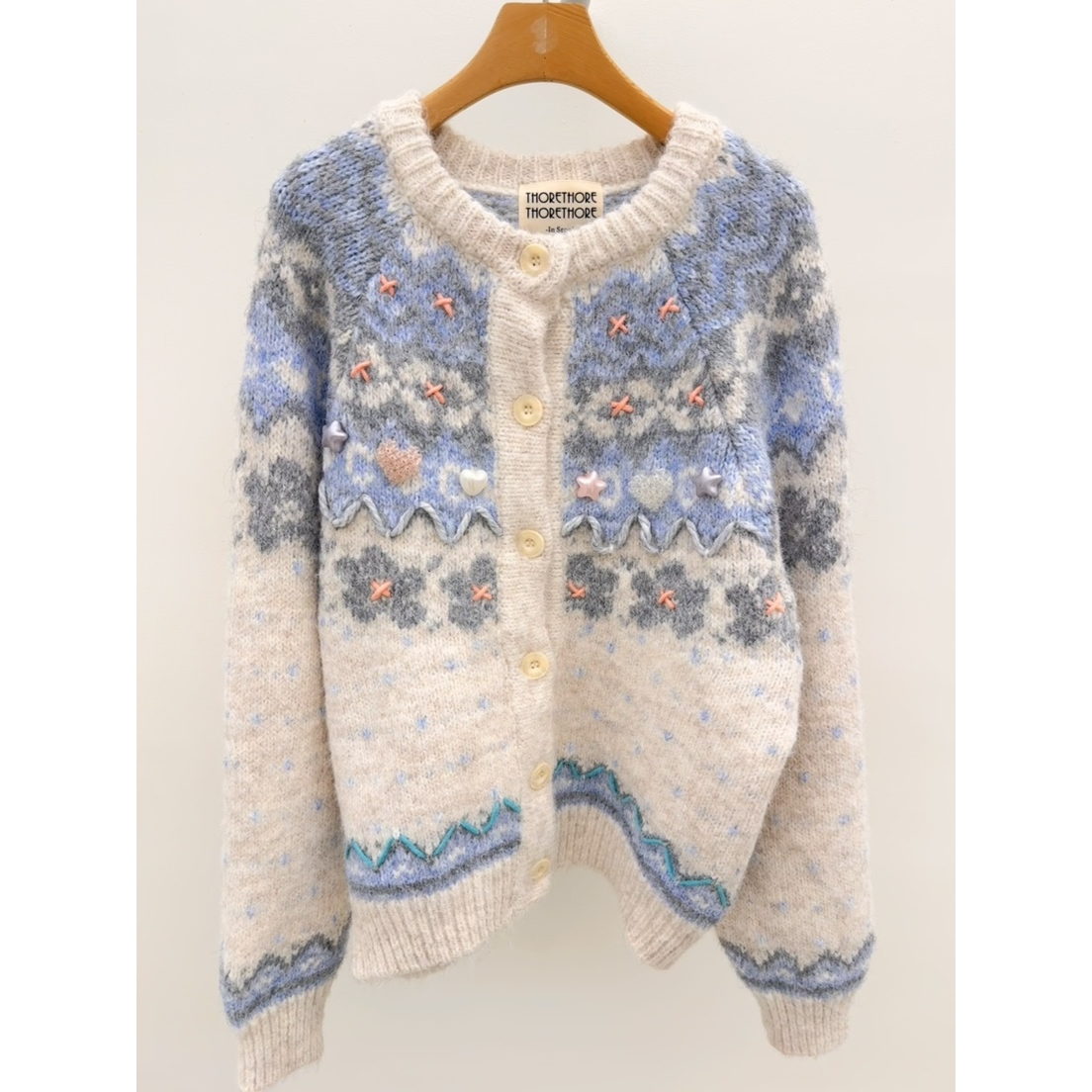 THORE东大门㊣代购女士新品人气热卖时尚25秋冬休闲真品毛衣