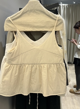 Softness/Cosmic韩国代购㊣女装新品休闲人气25秋冬吊带背心