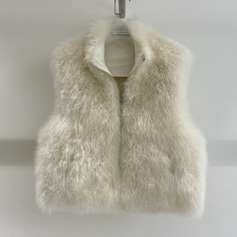 1968/YEOUYA东大门㊣代购女装新品时尚推荐人气马甲羊绒双面