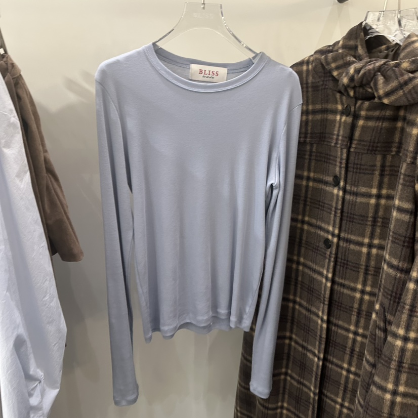 BLISS东大门㊣直邮女装新品真品热卖25秋冬人气推荐长袖T恤