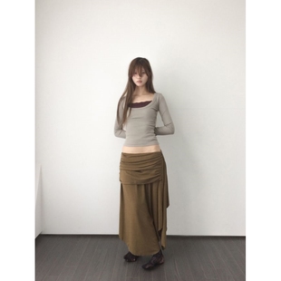 FOR_EVER东大门㊣代购 25秋冬人气推荐 女装 热卖 长裙 新款 LIVE