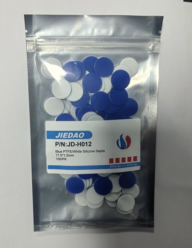 水分测定仪配套   精密螺纹顶空瓶   特氟龙硅胶垫片  17.5*1.5mm