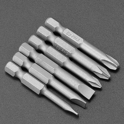 电动螺丝刀加长批头手电钻电风批咀批嘴起子头强磁性双头十字一字