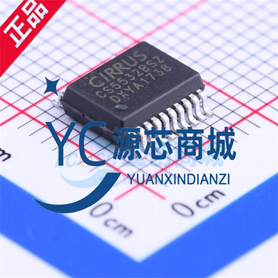 全新 CS5532BSZ CS5532-BSZ 贴片SSOP20 双通道模数转换芯片ADC