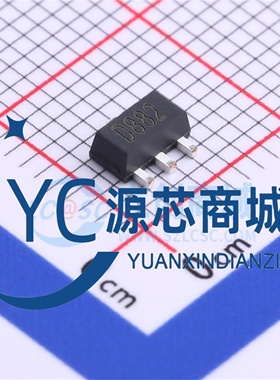 原装CJ长晶 D882 封装SOT-89 NPN晶体管 30V/3A 三极管芯片
