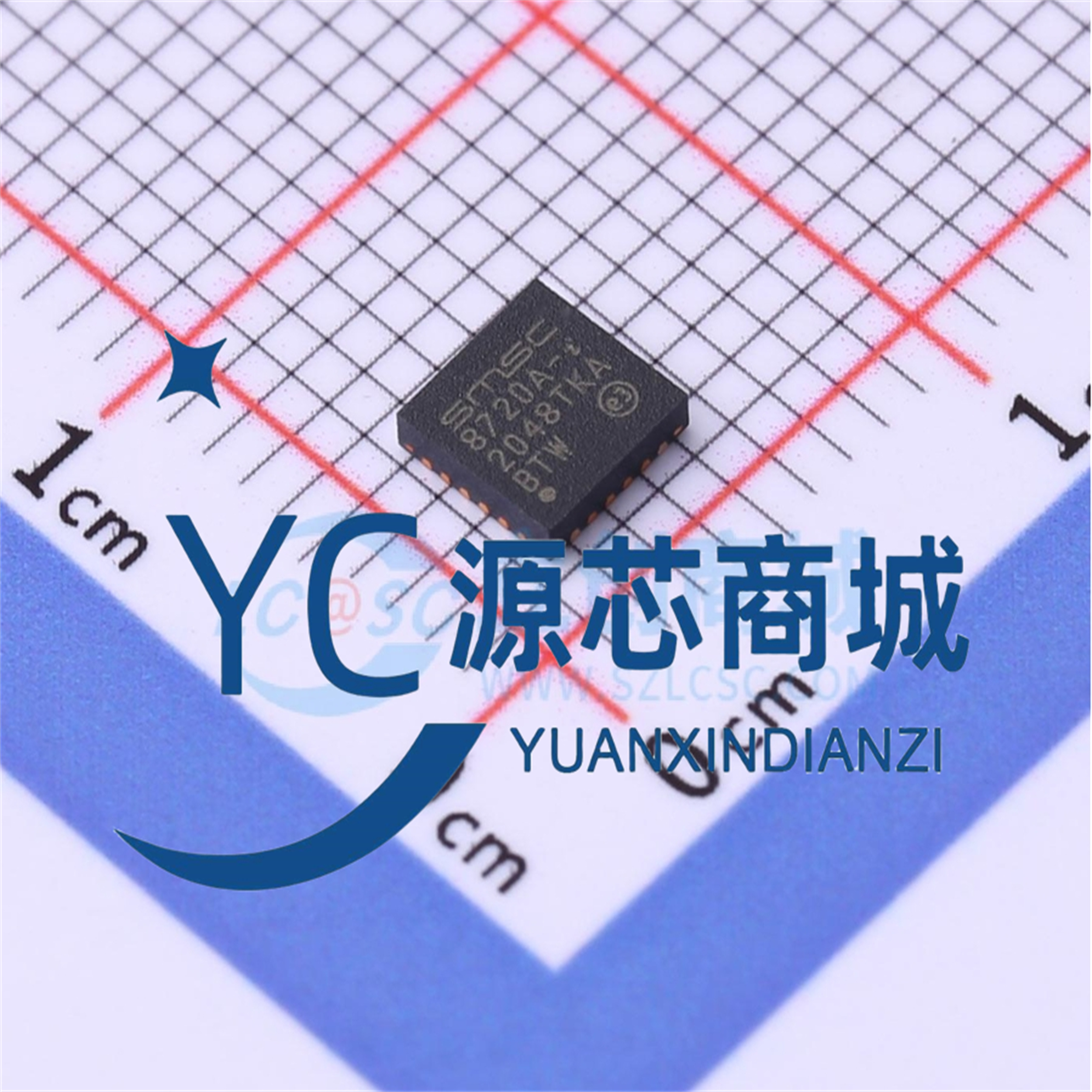 8720A封装QFN24以太网芯片