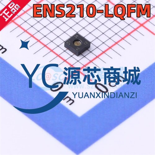 原装正品 ENS210-LQFM 封装QFN-4 带I2C接口湿度和温度传感器