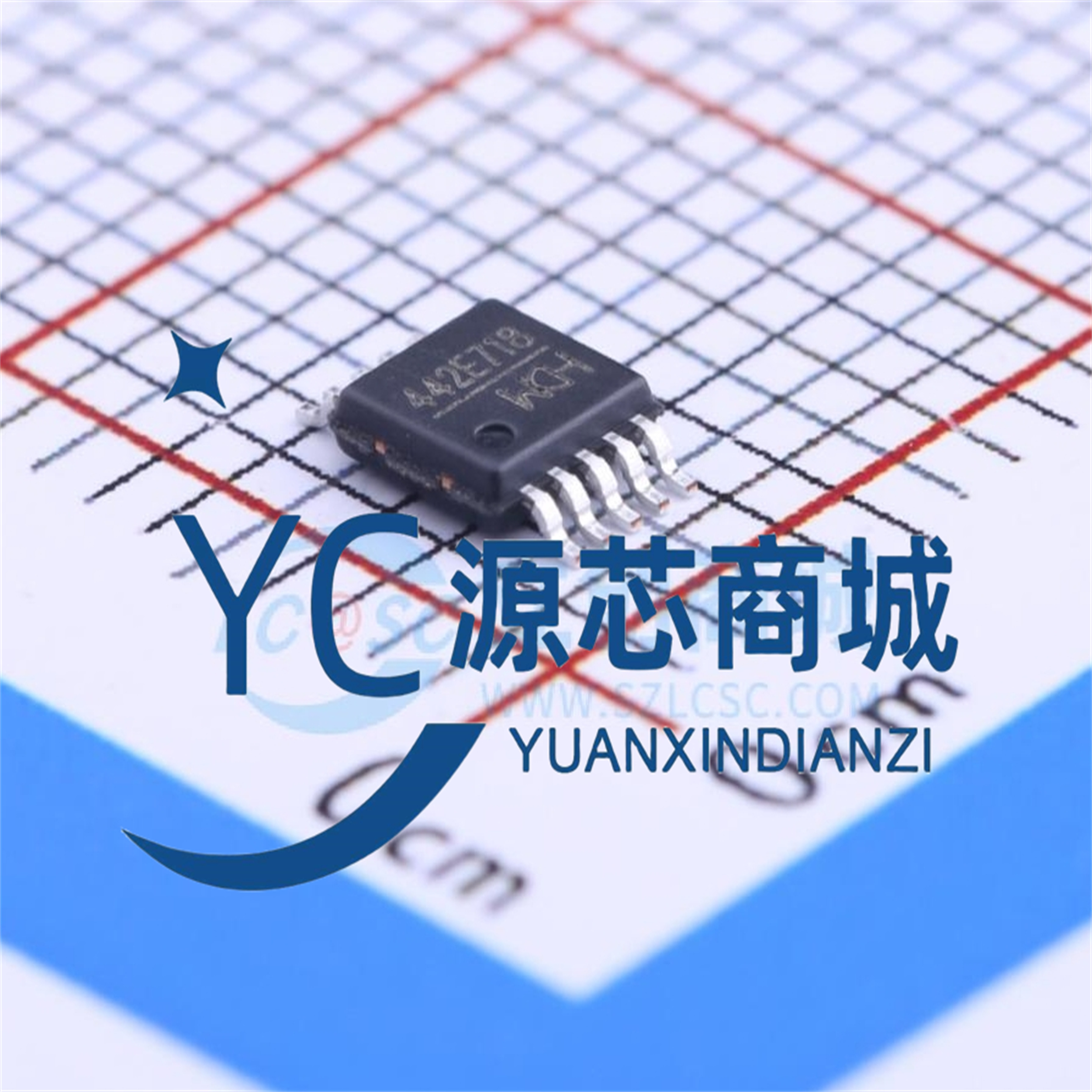 汝恒CH442E低阻模拟开关芯片