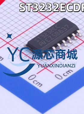 原装正品 ST3232ECDR 贴片SOP16 低功耗RS232收发器芯片IC