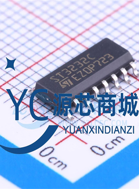 全新原装 ST3232CDR ST3232C 封装SOP16 RS232芯片收发器 3V~5.5V