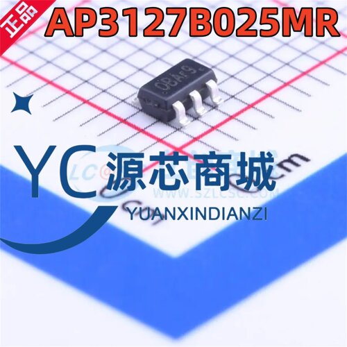 芯朋微 AP3127B025MR 封装SOT23-6 PWM调光 LED驱动器芯片