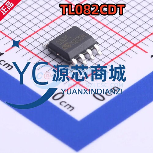 原装正品 TL082CDT 082C 封装SOP8 双路运算放大器IC芯片