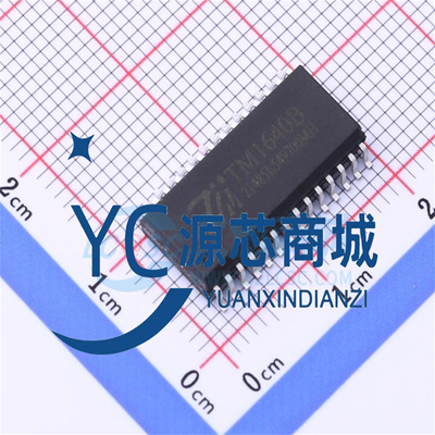 TM1640B贴片28脚显示驱动芯片