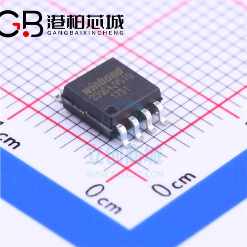 原厂华邦 W25Q64JVSSIQ SOIC-8 全新64Mbit SPI FLASH存储器芯片