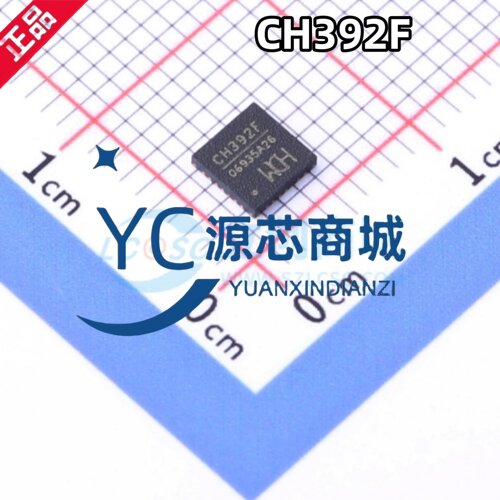原装正品 CH392F 封装QFN-28 全新CH392F以太网协议栈芯片