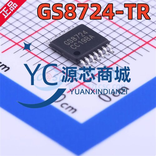 原装正品 GS8724-TR 封装MSOP8 金属氧化物半导体运算放大器芯片
