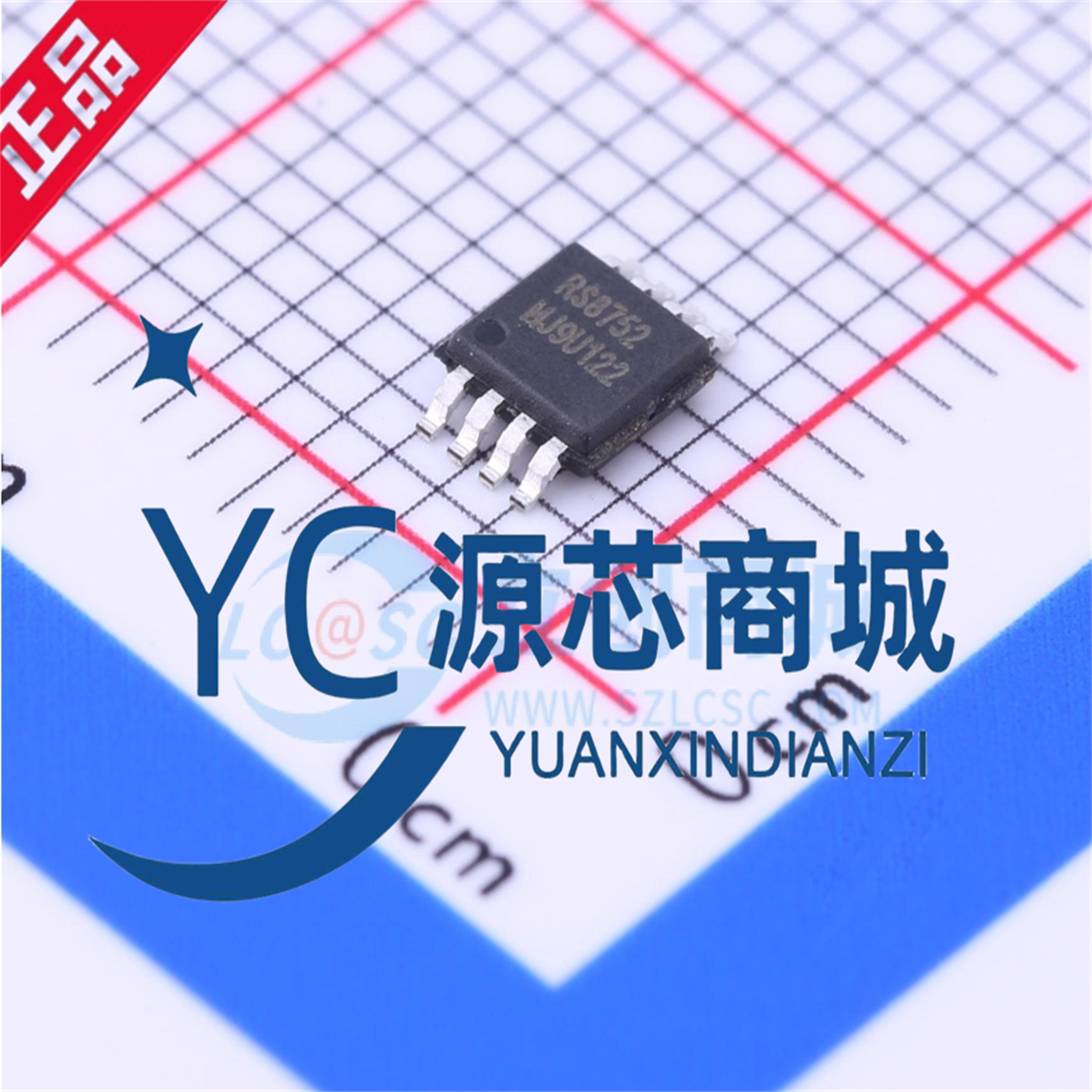 润石RS8752双路运算放大器芯片