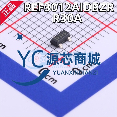 原装正品 R30A REF3012AIDBZR 贴片SOT23 1.25V输出 电压基准芯片