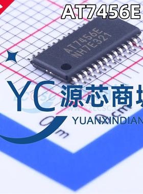 全新原装 AT7456E 封装TSSOP-28 中科微 视频字符叠加芯片