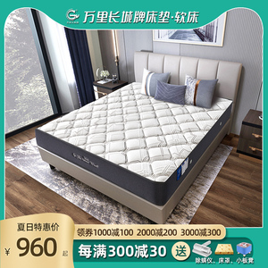 长城床垫 乳胶软硬两用22cm椰棕1.5米床独立弹簧家用经济型
