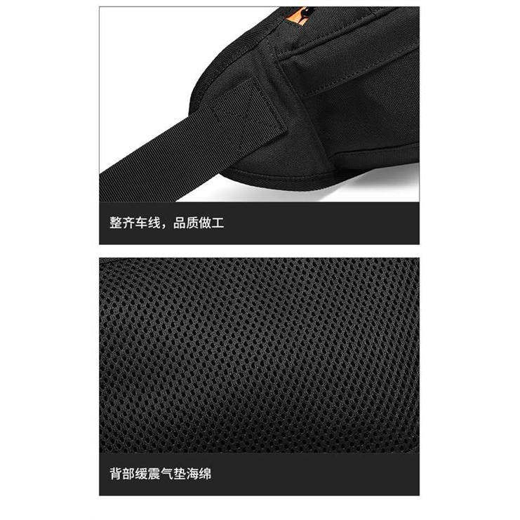 腰包胸包男女同款多功能大容量时腰包