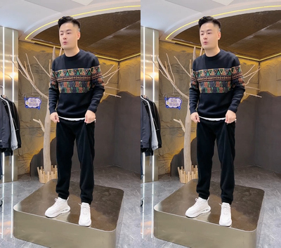 其他休闲毛衣圆领时尚毛衣