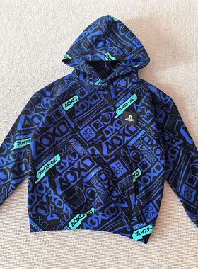 140-170码~外贸Y单秋冬款男童装 单面绒运动休闲连帽卫衣