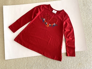 90-150码~外贸Y单春夏款女童装 纯棉长袖连衣裙