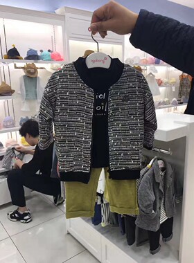 韩单秋季新款三件90-120码童装