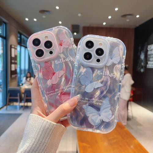 羽纱奶油壳防摔简约苹果17promax