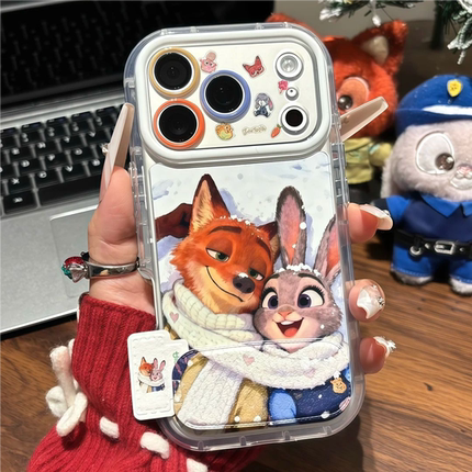 适用IPhone17promax朱迪尼克秋冬氛围感手机壳苹果17/16新款15/14plus情侣12/13pro全包Reno15ins风findX9壳