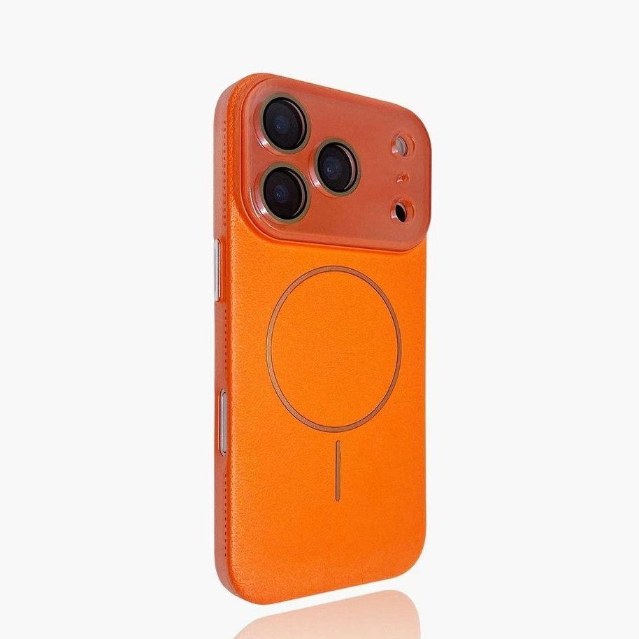 高颜值无线充荔枝纹PC壳适用iPhone17ProMax手机壳荧光橙17AIR全包苹果15/16Plus带镜头膜14Pro个性情侣13/12,3C数码配件,手机保护套/壳,淘宝优惠券,粉丝福利购,淘宝优惠卷