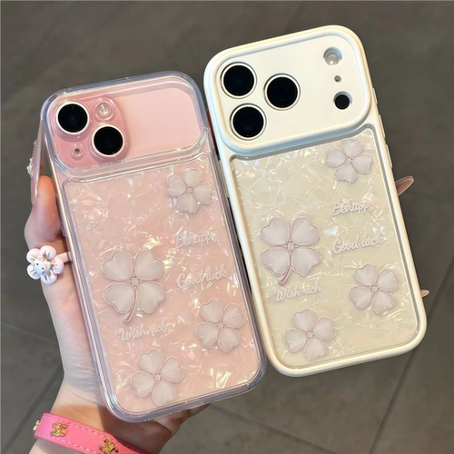 适用iPhone17幸运四叶草手机壳