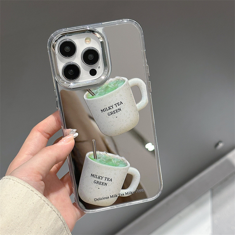 新款高级感奢华美式咖啡适用于苹果15promax手机壳iPhone12/13原创防摔14pro小众简约小米14全包保护颜值镜面,3C数码配件,手机保护套/壳,淘宝优惠券,粉丝福利购,淘宝优惠卷