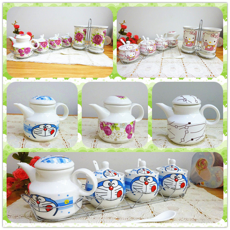 Special Offer Cruet hellokitty ceramics Seasoning Box Oil pot Salt shaker Vinegar pot Condiment bottlesin the Kitchen/Cooking utensils , Kitchen Gadgets/Kitchen storage , Storage jars/Kitchen storage containers , Seasoning bottles  category - from Buy2taobao.com to provide professional Taobao agent buy service