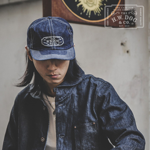 H.W.DOG TRUCKER日产70S棒球帽卡车司机帽牛仔限定遮阳情侣hwdog