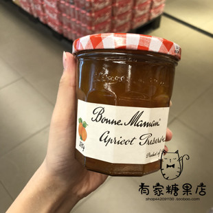 香港代购 BONNE MAMAN巧婆婆 草莓/蓝莓味果酱 多口味面包酱370g