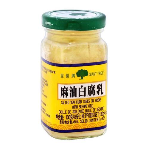瓶装130g巨树牌四川腐乳
