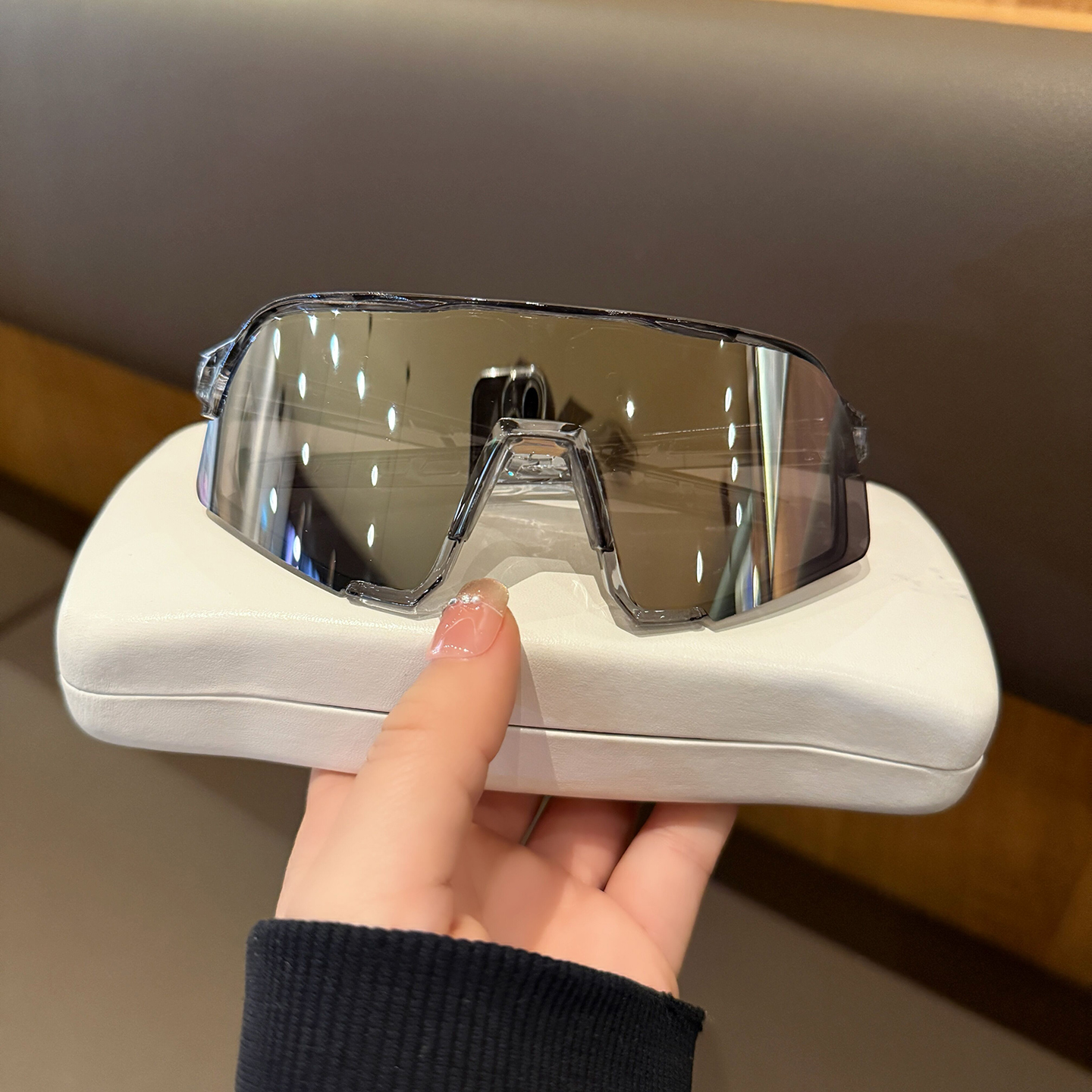 新款儿童款太阳镜男女骑行眼镜