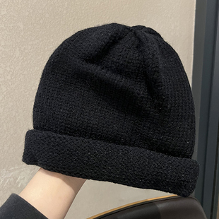 帽子女秋冬针织毛线韩版百搭日系冬天甜美可爱潮韩国ins潮男冷帽