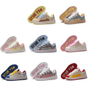 STURYSN 韩版可爱学生面包鞋女ins潮百搭休闲板鞋2025新款小白鞋