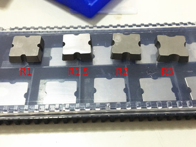 倒R角刀片 铣刀片 R1R1.5R2R3 加工钢件 铸件  铜  可定做