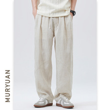 智快鱼潮流前线官方旗舰店素拼男装ggvv男裤子百搭潮流帅气休闲裤