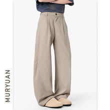 智快鱼潮流前线官方旗舰店素拼男装ggvv男裤子百搭潮流帅气休闲裤