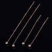 925纯银耳线简约女豆豆镀18k玫瑰金18k金色细耳环韩国长款 耳饰