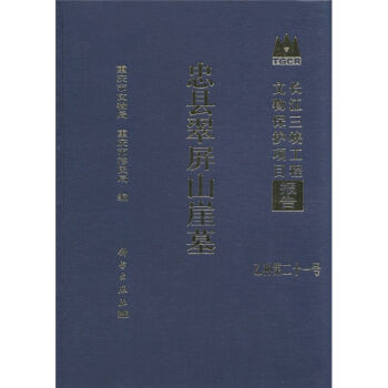 忠县翠屏山崖墓-长江三峡工程文物保护项目报告-乙种第二十 9787030325396 重庆市文物局 科学出版社 历史 图书书籍